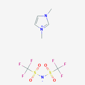 molecular formula C7H9F6N3O4S2 B178616 1,3-二甲基咪唑双(三氟甲磺酰)亚胺 CAS No. 174899-81-1
