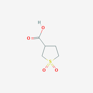 molecular formula C5H8O4S B178652 四氢噻吩-3-羧酸 1,1-二氧化物 CAS No. 4785-67-5