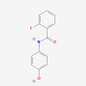 B178674 2-fluoro-N-(4-hydroxyphenyl)benzamide CAS No. 198879-79-7