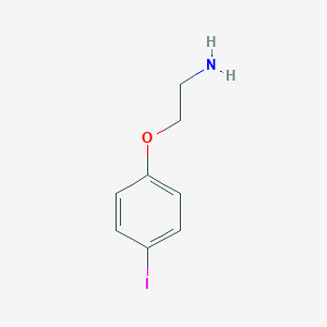 molecular formula C8H10INO B178725 2-(4-碘苯氧基)-乙胺 CAS No. 151978-97-1