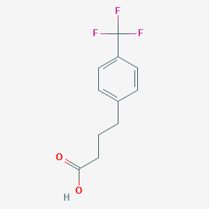 molecular formula C11H11F3O2 B178839 4-(4-(Trifluoromethyl)phenyl)butanoic acid CAS No. 136295-01-7