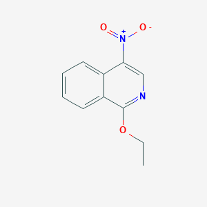 molecular formula C11H10N2O3 B178858 1-Ethoxy-4-nitroisoquinoline CAS No. 103863-04-3