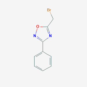 B178861 3-Phenyl-5-(bromomethyl)-1,2,4-oxadiazole CAS No. 103499-27-0