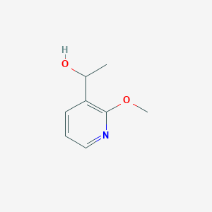molecular formula C8H11NO2 B178863 1-(2-甲氧基吡啶-3-基)乙醇 CAS No. 112197-02-1