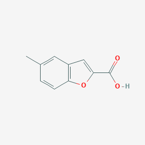 molecular formula C10H8O3 B178878 5-Methylbenzofuran-2-carboxylic acid CAS No. 10242-09-8