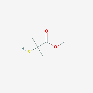 molecular formula C5H10O2S B017891 2-甲基-2-巯基丙酸甲酯 CAS No. 87123-08-8