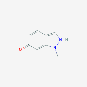 molecular formula C8H8N2O B178927 1-甲基-1H-吲唑-6-醇 CAS No. 118933-92-9