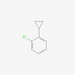 molecular formula C9H9Cl B178931 1-Chloro-2-cyclopropylbenzene CAS No. 10292-67-8