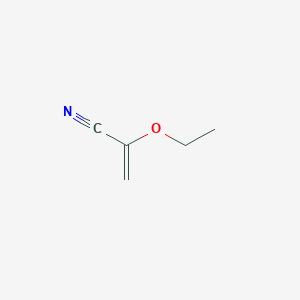 molecular formula C5H7NO B178957 2-乙氧基丙-2-烯腈 CAS No. 19479-65-3