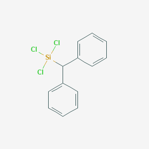 molecular formula C13H11Cl3Si B178962 Trichloro(diphenylmethyl)silane CAS No. 18089-94-6