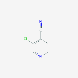 molecular formula C6H3ClN2 B017897 3-氯-4-氰基吡啶 CAS No. 68325-15-5
