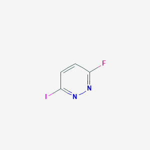 molecular formula C4H2FIN2 B178976 3-Fluoro-6-iodopyridazine CAS No. 162438-03-1