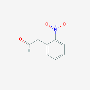molecular formula C8H7NO3 B179001 2-(2-Nitrophenyl)acetaldehyde CAS No. 1969-73-9