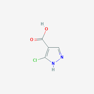 molecular formula C4H3ClN2O2 B179014 5-Chloro-1H-pyrazole-4-carboxylic acid CAS No. 134589-59-6