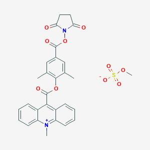 molecular formula C29H26N2O10S B179020 ME-Dmae-nhs CAS No. 115853-74-2