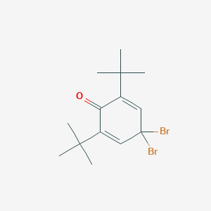 molecular formula C14H20Br2O B179058 4,4-二溴-2,6-二叔丁基环己-2,5-二烯酮 CAS No. 1144-36-1