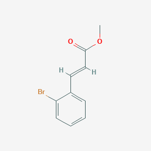 molecular formula C10H9BrO2 B179082 (E)-Methyl 3-(2-bromophenyl)acrylate CAS No. 102540-15-8