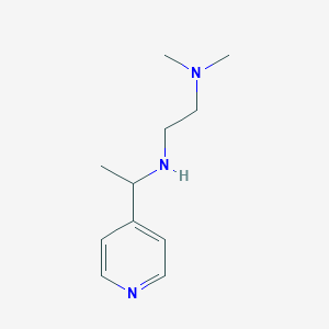 B179105 N,N-Dimethyl-N'-(1-pyridin-4-ylethyl)ethane-1,2-diamine CAS No. 136469-85-7