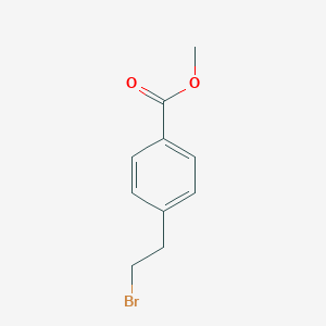 B179108 Methyl 4-(2-bromoethyl)benzoate CAS No. 136333-97-6