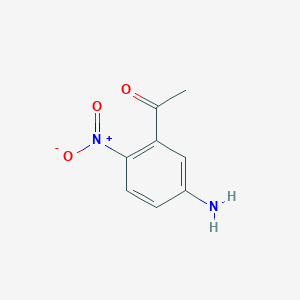 B179123 1-(5-Amino-2-nitrophenyl)ethanone CAS No. 16994-13-1