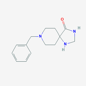 B179124 8-Benzyl-1,3,8-triazaspiro[4.5]decan-4-one CAS No. 170921-48-9