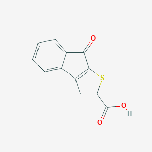 molecular formula C12H6O3S B179126 8-氧代-8H-茚并[2,1-b]噻吩-2-羧酸 CAS No. 13132-09-7