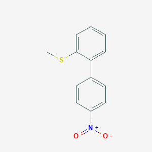 B179137 1-(Methylsulfanyl)-2-(4-nitrophenyl)benzene CAS No. 100727-36-4