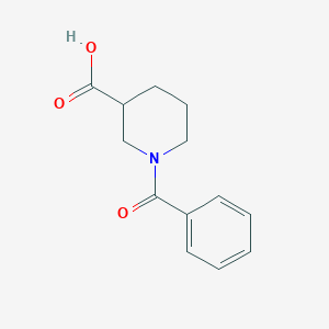 B179144 1-Benzoylpiperidine-3-carboxylic acid CAS No. 13850-76-5