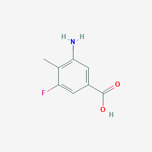 3-Amino-5-fluoro-4-methylbenzoic acid