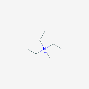 molecular formula C7H18N+ B179257 N,N-二乙基-N-甲基乙铵 CAS No. 302-57-8