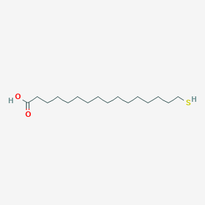 molecular formula C16H32O2S B179276 16-Mercaptohexadecanoic acid CAS No. 69839-68-5
