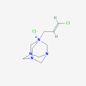 molecular formula C9H16Cl2N4 B179280 1-(3-氯代烯丙基)-3,5,7-三氮杂-1-氮杂金刚烷氯化物 CAS No. 4080-31-3
