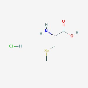 molecular formula C4H10ClNO2Se B179364 硒-(甲基)硒代半胱氨酸盐酸盐 CAS No. 863394-07-4