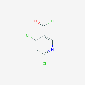 molecular formula C6H2Cl3NO B179370 4,6-二氯烟酰氯 CAS No. 107836-75-9