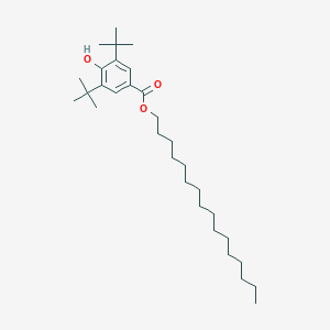 molecular formula C31H54O3 B179380 十六烷基 3,5-二叔丁基-4-羟基苯甲酸酯 CAS No. 67845-93-6