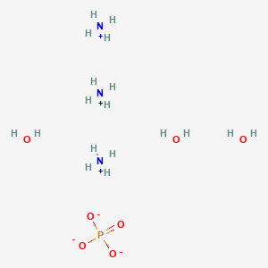 molecular formula H18N3O7P B179385 三铵磷酸三水合物 CAS No. 25447-33-0