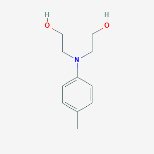 molecular formula C11H17NO2 B179394 N,N-双(2-羟乙基)-对甲苯胺 CAS No. 3077-12-1