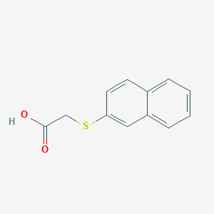 molecular formula C12H10O2S B179447 （2-萘硫基）乙酸 CAS No. 93-21-0