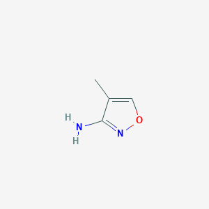 B179455 4-Methyl-1,2-oxazol-3-amine CAS No. 1750-43-2