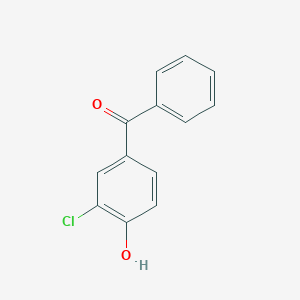 B179472 Methanone, (3-chloro-4-hydroxyphenyl)phenyl- CAS No. 55191-20-3