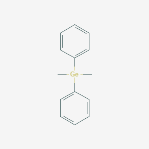 molecular formula C14H16Ge B179478 二甲基(二苯基)锗烷 CAS No. 7301-42-0