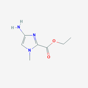 ethyl 4-amino-1-methyl-1H-imidazole-2-carboxylate