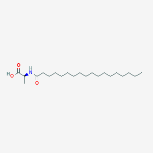 molecular formula C21H41NO3 B179602 N-十八烷酰基-丙氨酸 CAS No. 14246-60-7