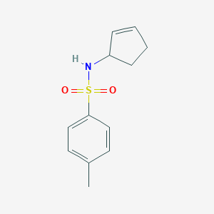 molecular formula C12H15NO2S B179612 N-Tosyl-2-cyclopentene-1-amine CAS No. 197145-73-6