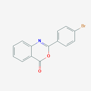 molecular formula C14H8BrNO2 B179623 2-(4-Bromophenyl)-4H-3,1-benzoxazin-4-one CAS No. 18600-53-8