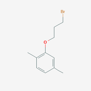 molecular formula C11H15BrO B017963 2-(3-溴丙氧基)-1,4-二甲基苯 CAS No. 3245-55-4