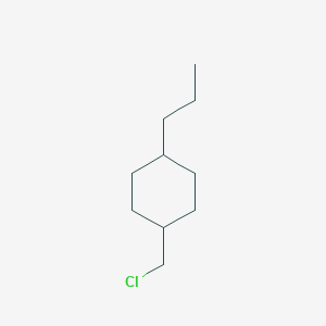 molecular formula C10H19Cl B179659 1-(Chloromethyl)-4-propylcyclohexane CAS No. 135807-96-4