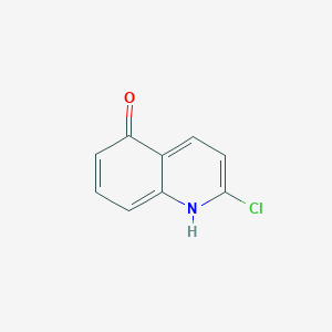 molecular formula C9H6ClNO B179666 2-Chloroquinolin-5-ol CAS No. 124467-35-2