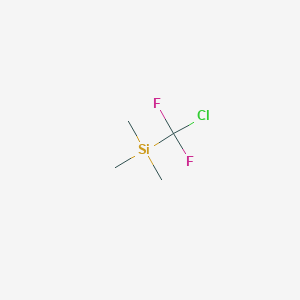 molecular formula C4H9ClF2Si B179667 (Chlorodifluoromethyl)trimethylsilane CAS No. 115262-00-5