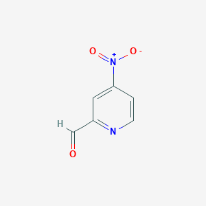 molecular formula C6H4N2O3 B179673 4-Nitropicolinaldehyde CAS No. 108338-19-8